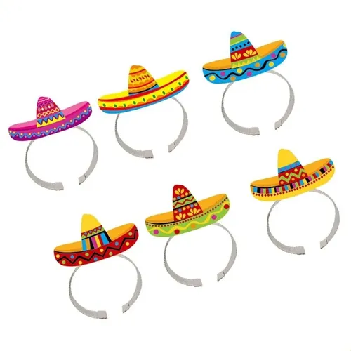 Diadema De Fiesta Para El Pelo, 6 Piezas A