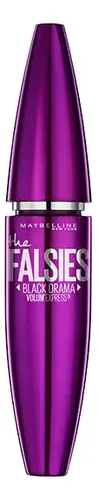 Máscara de pestañas Maybelline Volum’ Express The Falsies 7.393ml color blackest black 1 unidad