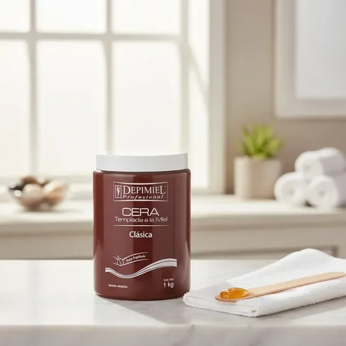 Depimiel Cera Depilatoria Clasica P Espatula Descartable 1kg