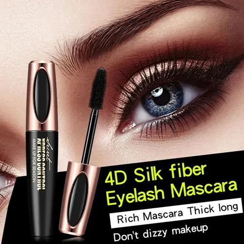 Mascara De Pestañas Super Negro 4d Importado Waterproof!!