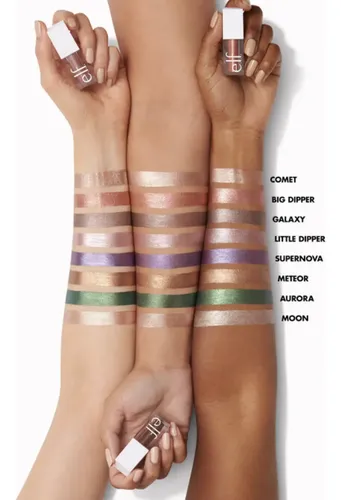 E.l.f. Liquid Metallic Eyeshadow Sombras Liquidas Metálicas Color De La Sombra Supernova