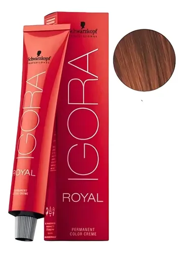 Coloración Igora Royal, 60 g, cobre marrón claro, 5-7 g
