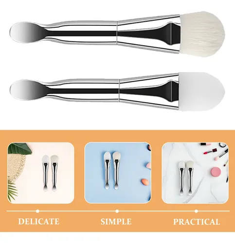 Er Juego De Brochas For Mascarilla Facial De Silicona De 5