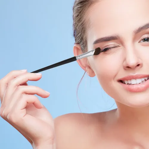 Pincel Delineador De Ojos En Ángulo, 4 Unidades, Cepillo Par