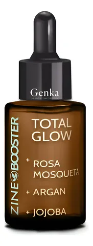 Booster Total Glow 30ml – Rosa Mosqueta, Argan, Jojoba Zine Todo Tipo De Piel Día