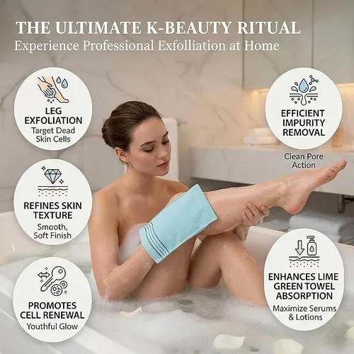 Guante Exfoliante Coreano Olivia Tree 6 Pack