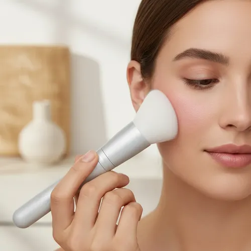Brocha Para Rubor Jessamy Maquillaje Profesional Suave