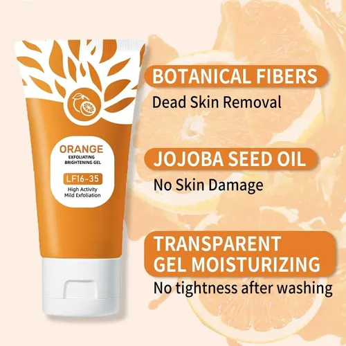 Bf Exfoliantes De Naranja Para Rostro Y Cuerpo, Gel H