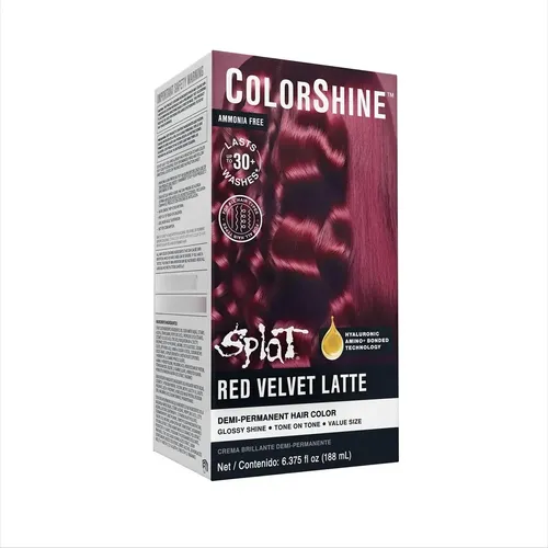 Tinte Semipermanente Para Cabello Splat Colorshine Red Velve