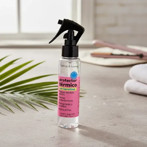 Protector Térmico Capilar Con Keratina 100ml Anti Frizz
