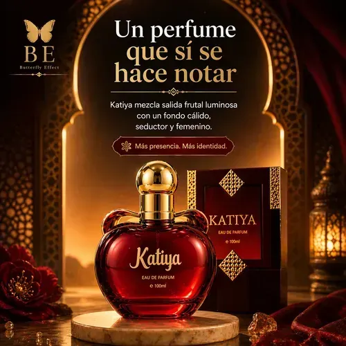 Perfume Arabe Con Feromonas Mujer Katiya Oud Ind Nacional