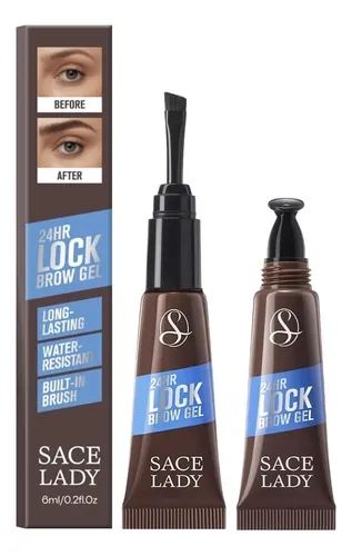 Gel De Cejas Impermeable Sace Lady 24h Marrón