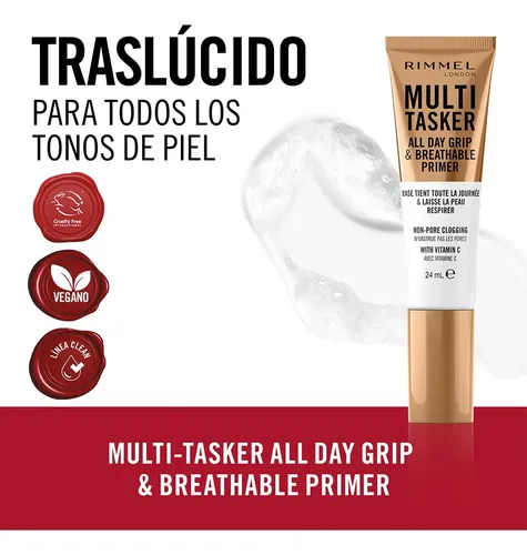 Primer Rimmel London Multitasker Traslúcido