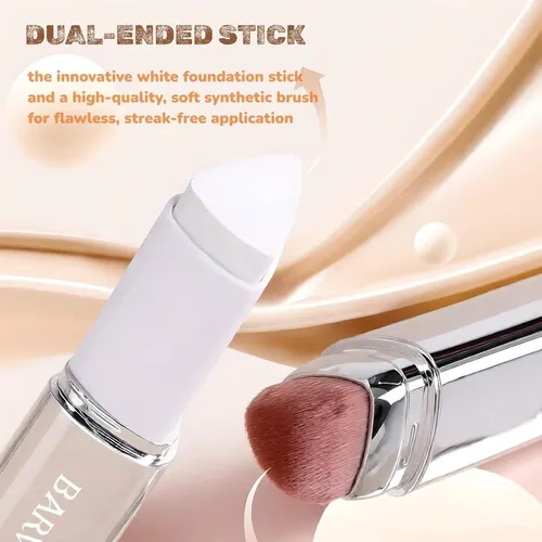 Base De Maquillaje En Barra Con Brocha Ivory White