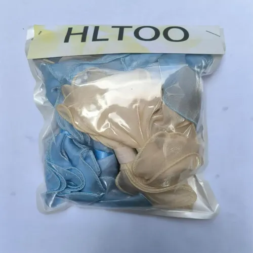 Lazos Para El Cabello Hltoo Grandes Con Cinta 4pcs Champagne