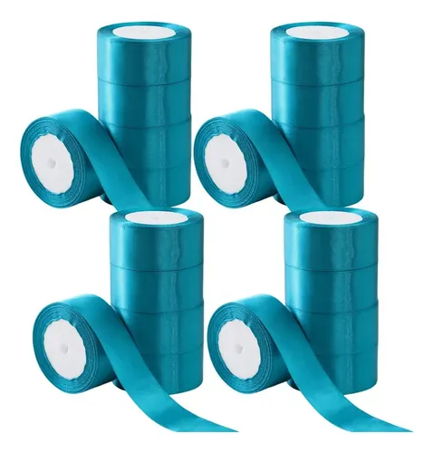 20 Rollos De Listón Decorativo De 4 Cm De Ancho, Largo 45 M,