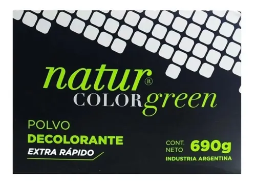 Natur Color Green Polvo Decolorante Extra Rápido