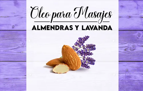Oleo Para Masajes De Aceite De Almendras Y Lavanda 500c Caba