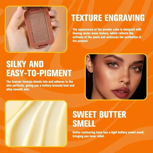 Butter Bronzer Contorno Facial Polvo Onenyx #2