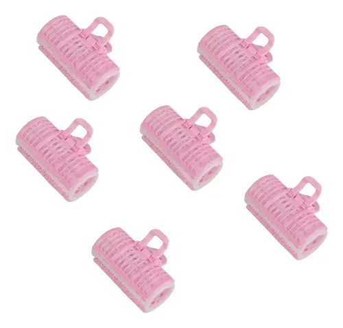 Hy/ Paquete De 6 Rulos Rosados Para El Cabello,