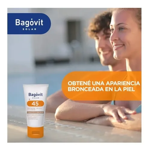 Bagóvit Solar Facial Con Color Fps 45 50grs