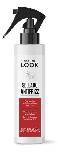 Sellador Capilar Get The Look Antifrizz En Spray X 210 Ml