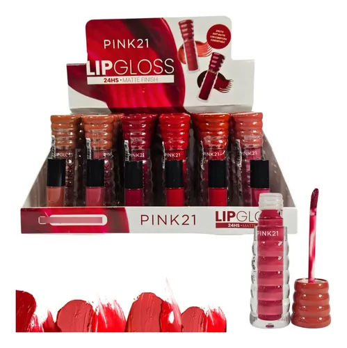 Labial Líquido Mate Larga Duración Pink 21 Lip Gloss