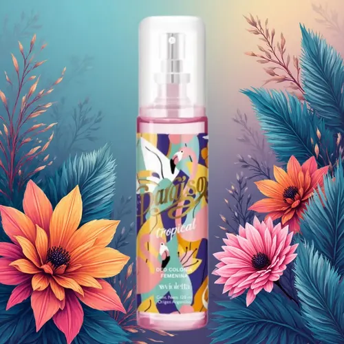 Perfume Mujer Deo Colonia Fem Paraiso Tropical Violetta Cosm