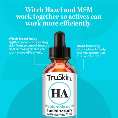 Sérum De Ácido Hialurónico Truskin Naturals 30 Ml Para Rostr
