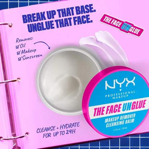 Nyxprofessional The Face Unglue-bálsamo Limpiador Maquillaje