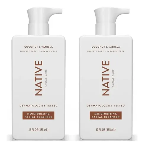 Limpiador Facial Nativo, Gel De Limpieza Facial Hidratante,