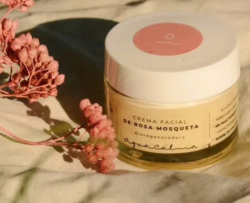 Crema Facial De Rosa Mosqueta. Organica/bioregen. Cert.anmat