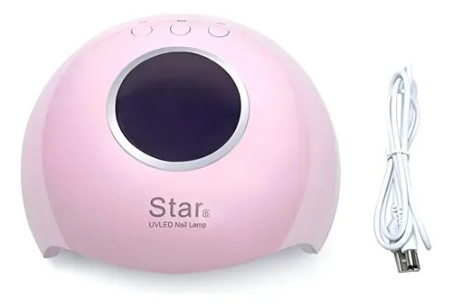 Star 6 Uñas Gelificadas Manos Cabina Uv Led 36w 2 En 1 9c