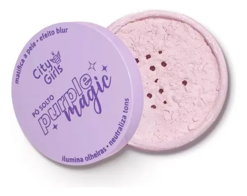 Polvo Suelto Morado Lila Purple Magic De City Girls Neutralizador