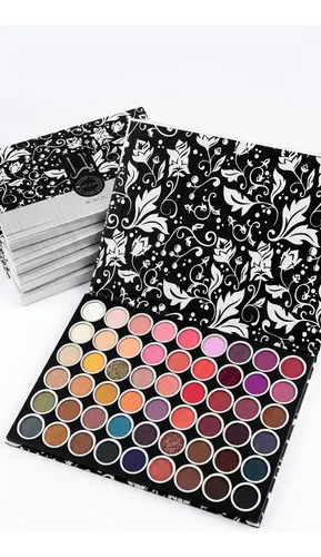 Paleta Sombras Ojos Medecoo 54 Tonos Alta Pigmentación