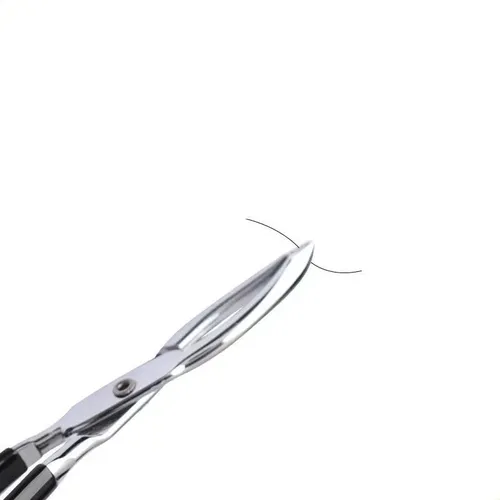 – Pinzas Curvas For Cejas De Acero Inoxidable 2pzs )