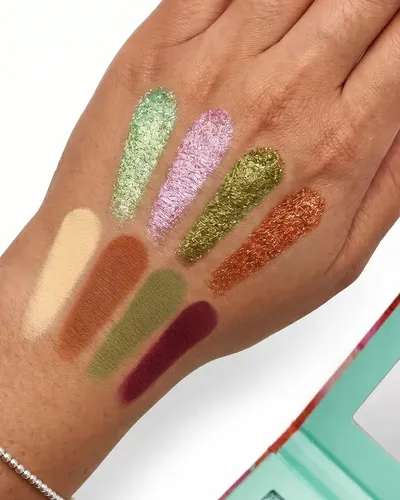 Paleta De Sombras Princesa Del Caribe 8 Colores Tropicales