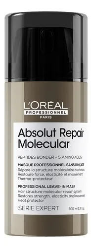 Mascara Leave In Absolut Repair Molecular X 100 Ml Loreal