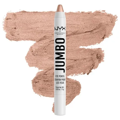 Delineador De Ojos Jumbo Eye Pencil Nyx Professional – 5gr Efecto Metálico Color Yogurt