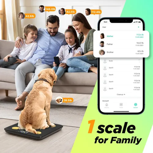 Báscula Digital Inteligente Runstar Analizadora De Grasa Cor