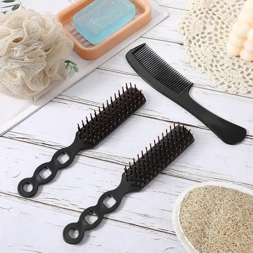 Set De 48 Piezas: Peines Y Cepillos Para El Cabello