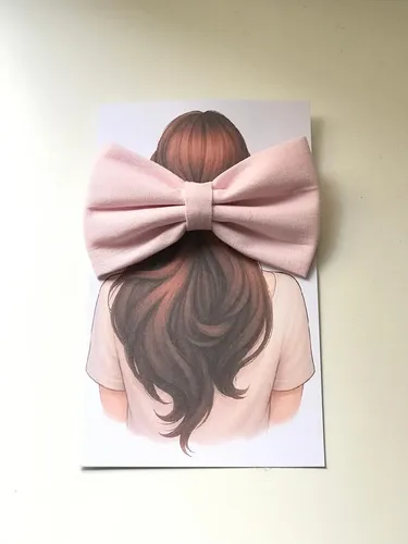 Souvenir Colitas Moño Nena Mujer X10