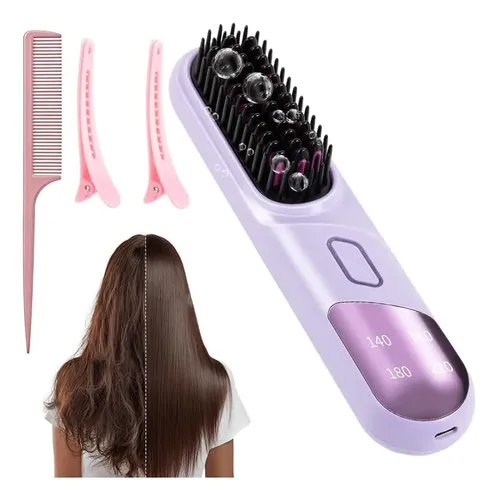 Plancha De Pelo Bscintilla Cordless Purple 4 Temps