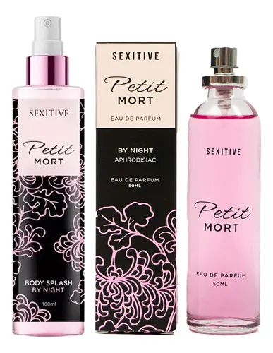 Kit Perfume De Mujer Petit Mort Y Body Splash Sexitive