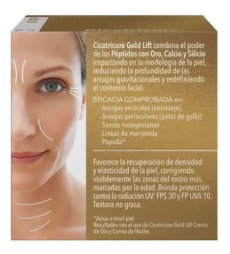 Cicatricure Gold Lift Crema De Dia Fps30 Antiarrugas 50g
