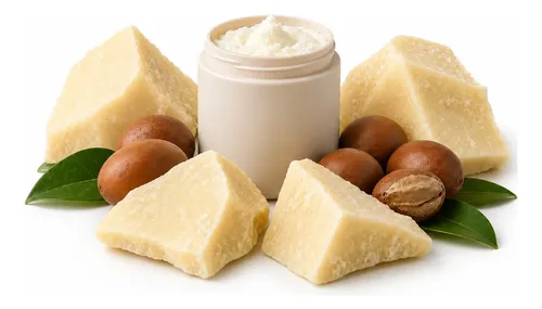 Combo Manteca De Cacao Y Karité Grado Cosmético X100grs