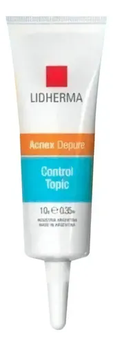 Gel Facial Lidherma Acnex Depure Control Topic para Piel Grasa