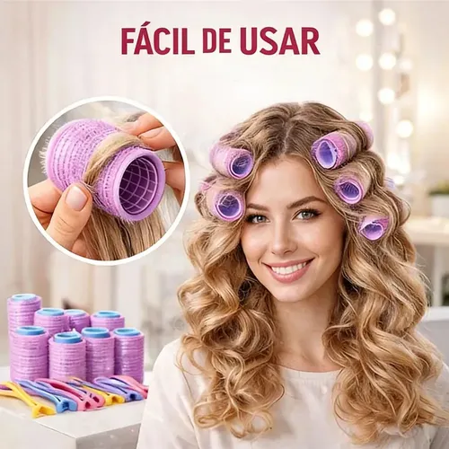 Rizadores De Plástico Joygod, 48 Unidades, Para Cabello Sin