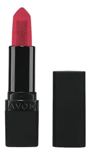 Labial Avon Ultra Matte Rojo Mate Con Fps 15