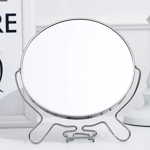 Espejo De Mesa Doble Cara Giratorio De 6 Pulgadas